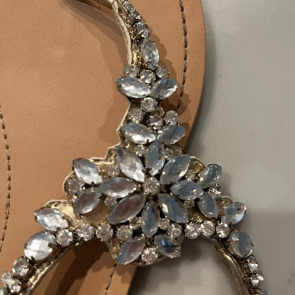 Nine West Bedazzled Sandals - Picture 2 of 4